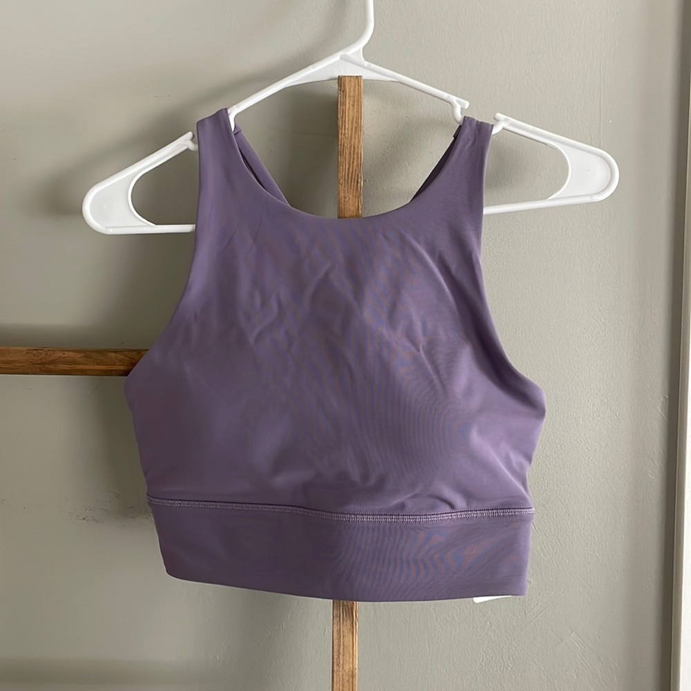 Lululemon high neck long line energy bra! *tough